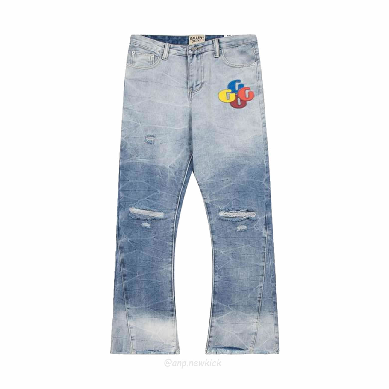 Gallery Dept. Colorful Letter Pattern Street Pants (7) - www.newkick.vip
